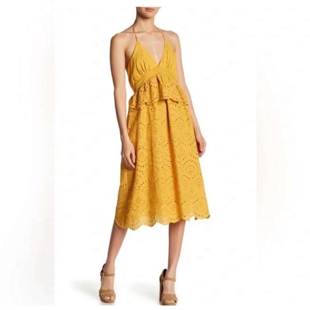MOON RIVER eyelet lace Dress